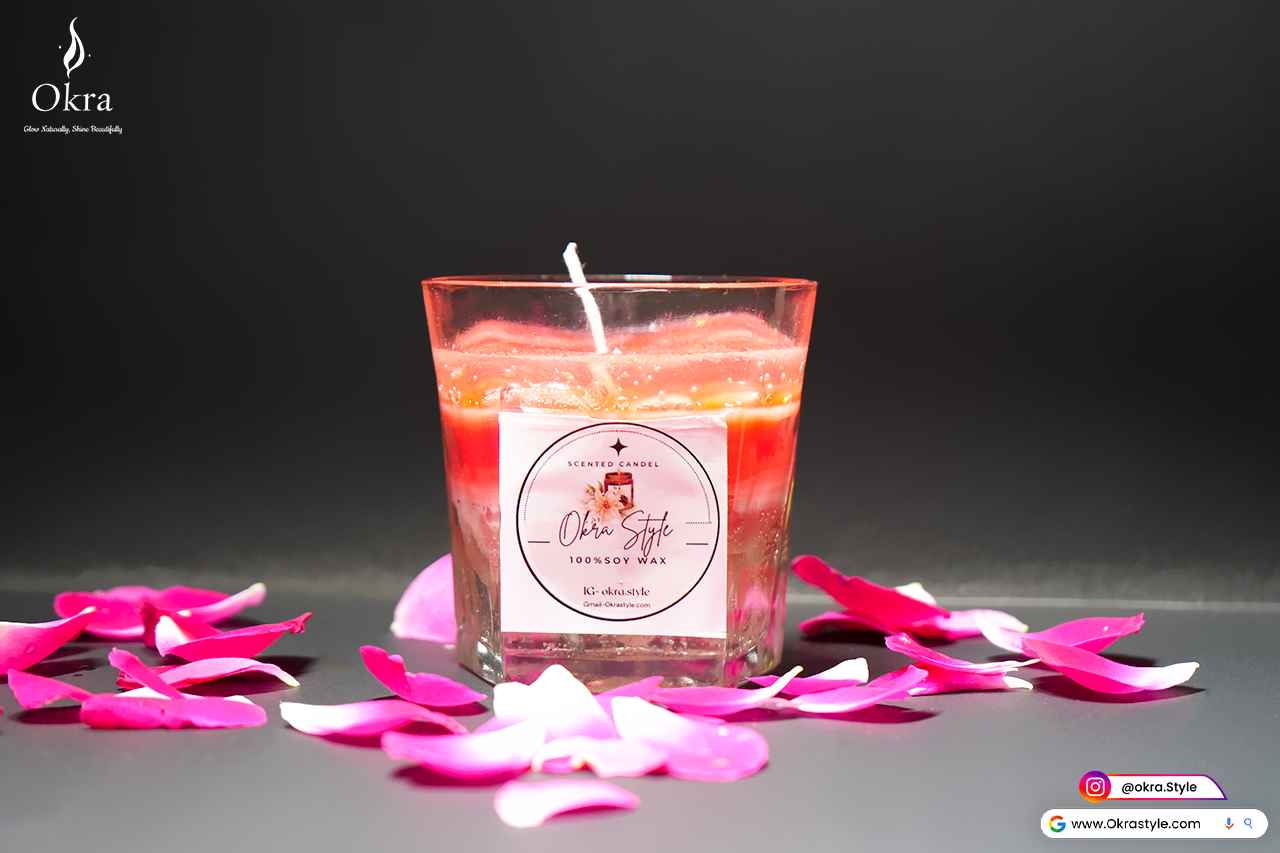 Little heart candle