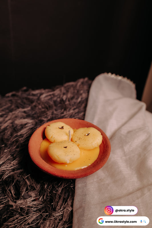 Rasmalai Candle