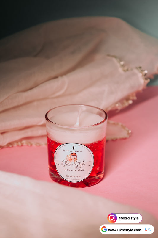 red velvet candle