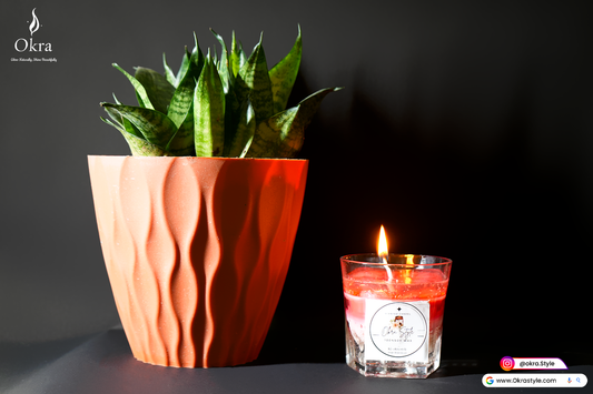 Little heart candle