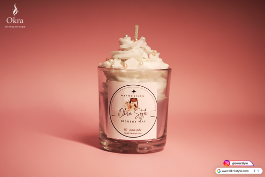 Cupcake boon candle