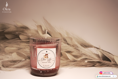 Peachy Roses candle