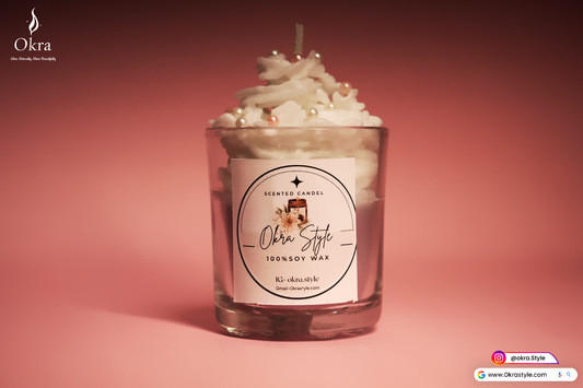 Cupcake boon candle