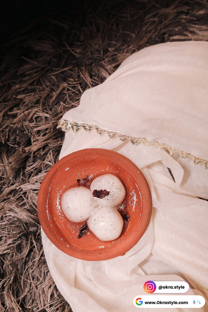 Rasgulla candle