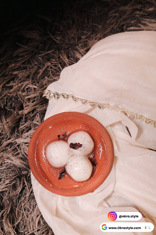 Rasgulla candle