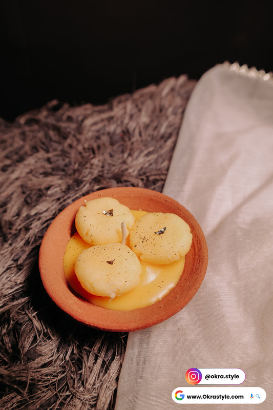 Rasmalai Candle