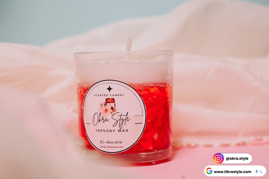 red velvet candle
